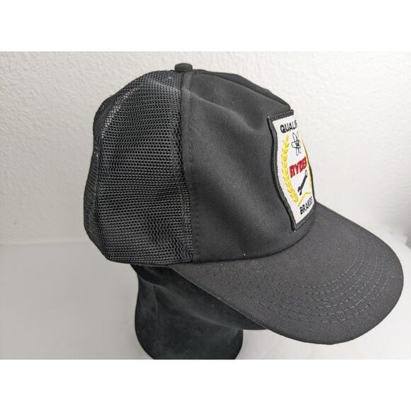 Vtg RYDER Brakes Mechanic Trucking Patch SnapBack Trucker Cap Hat Mesh USA - Picture 3 of 12